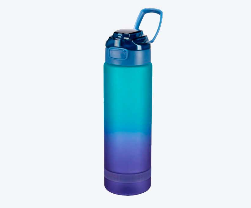 Cilindro plástico Azul 1000 ml - Imagen 2