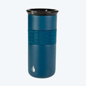 Termo Metálico Azul