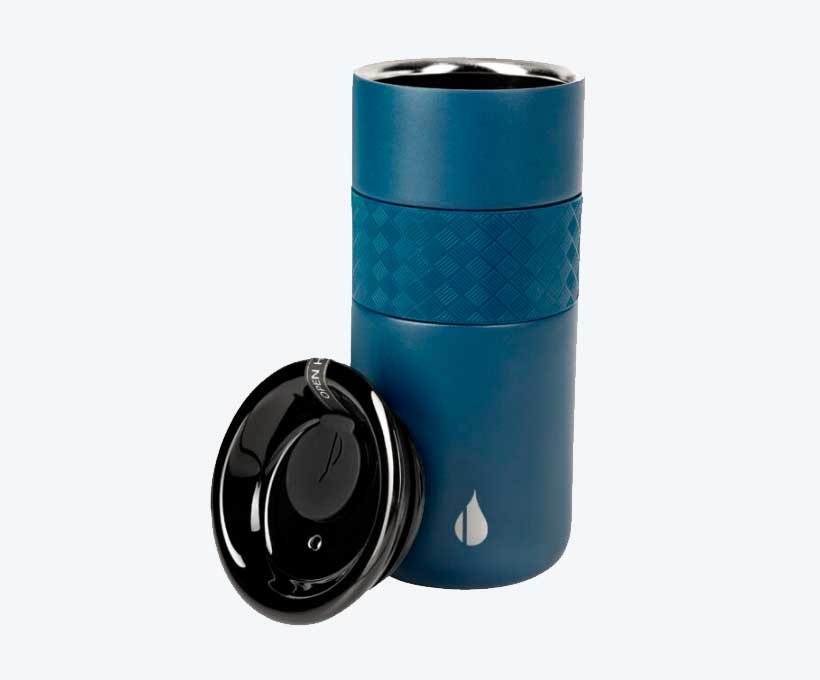 Termo Metálico Azul - Imagen 2